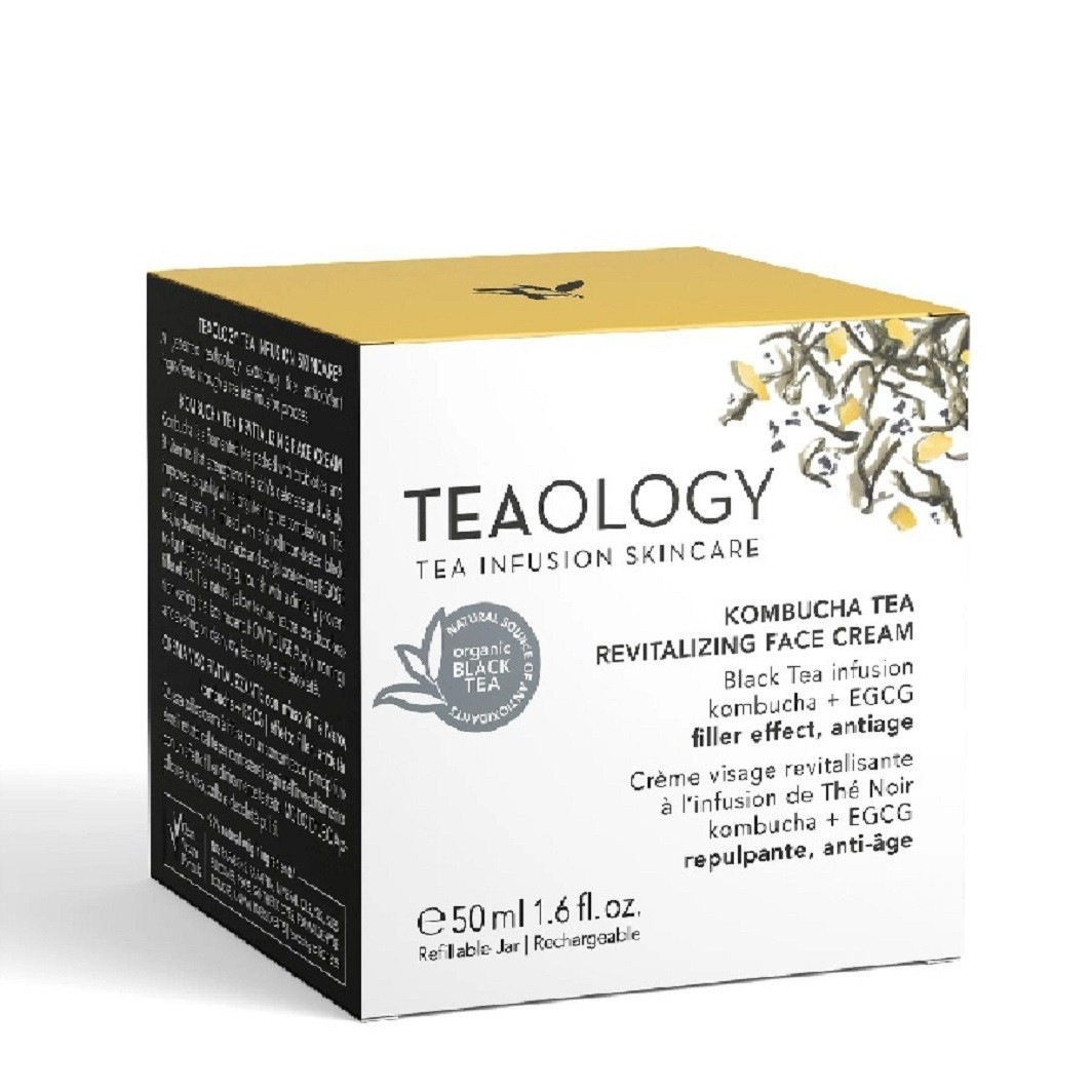 Revitalizační krém na obličej Teaology s kombuchovým čajem