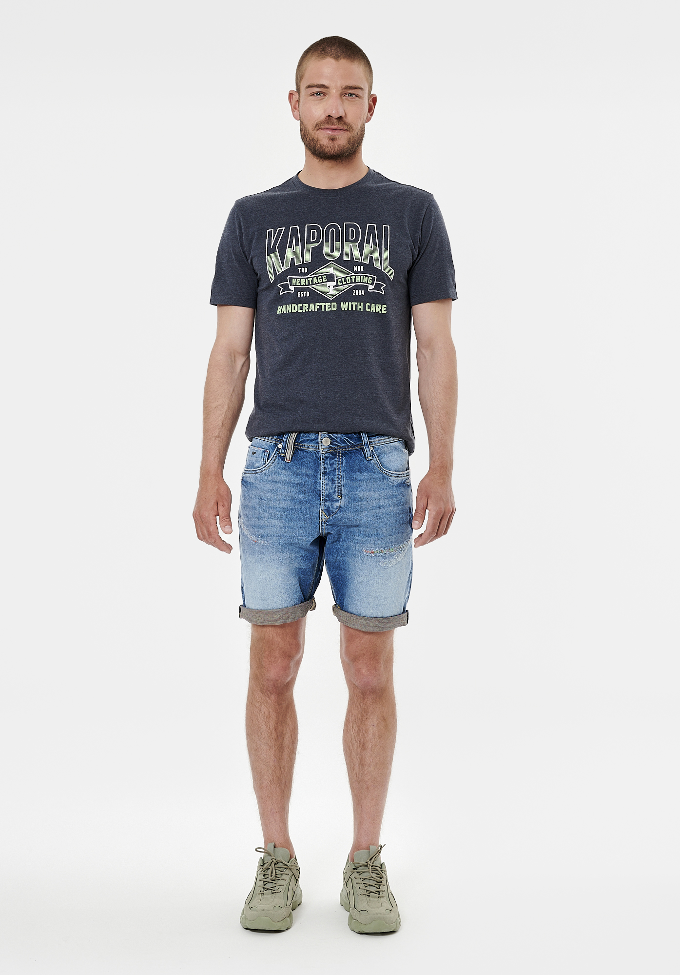 VITO   Short en jean straight Homme