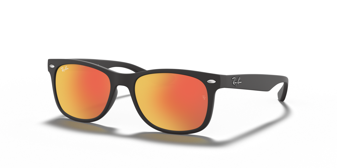 NOI WAYFARER KIDS - Opaco Nero Rosso