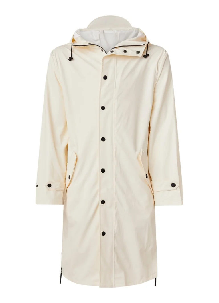 Giacca antipioggia unisex Maium Longline z cappuccio