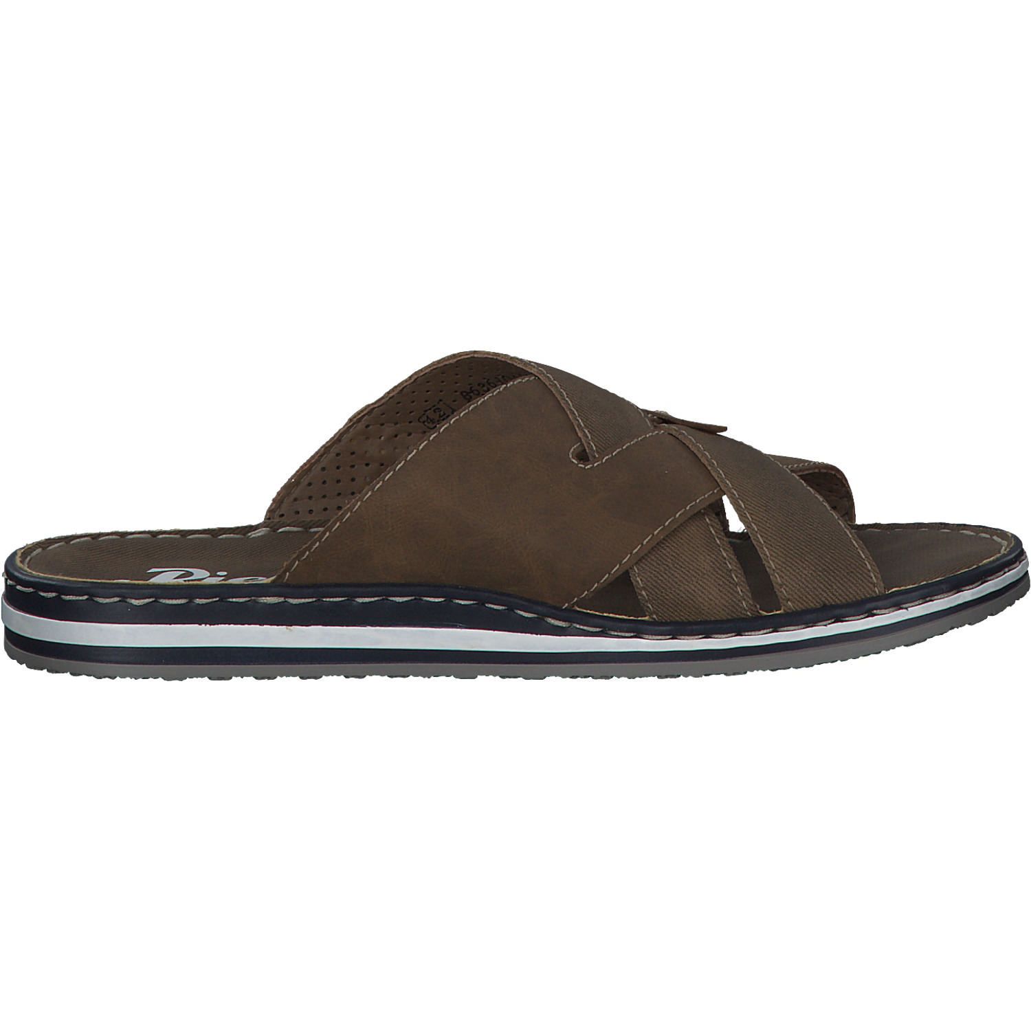 Rieker 21599, Pantoletten, Herren, Braun
