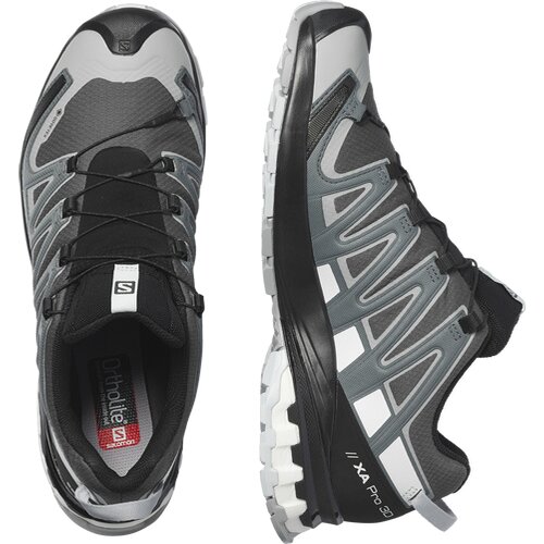 HERREN TRAILRUNNINGSCHUHE SHOES XA PRO 3D V8 GTX MAGNET/STOWEA/WHT