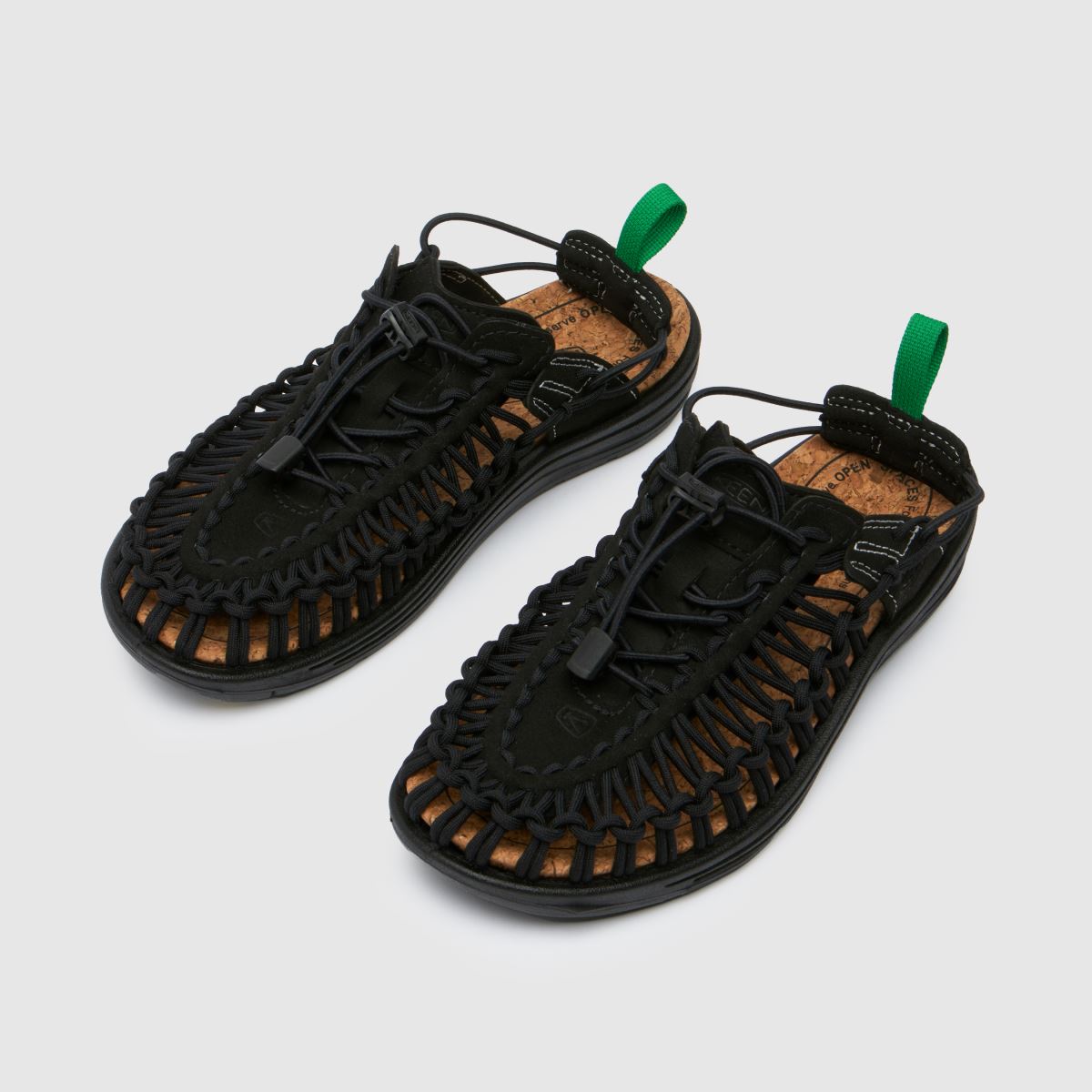 Keen – Uneek – Svarta, konvertibla sandaler