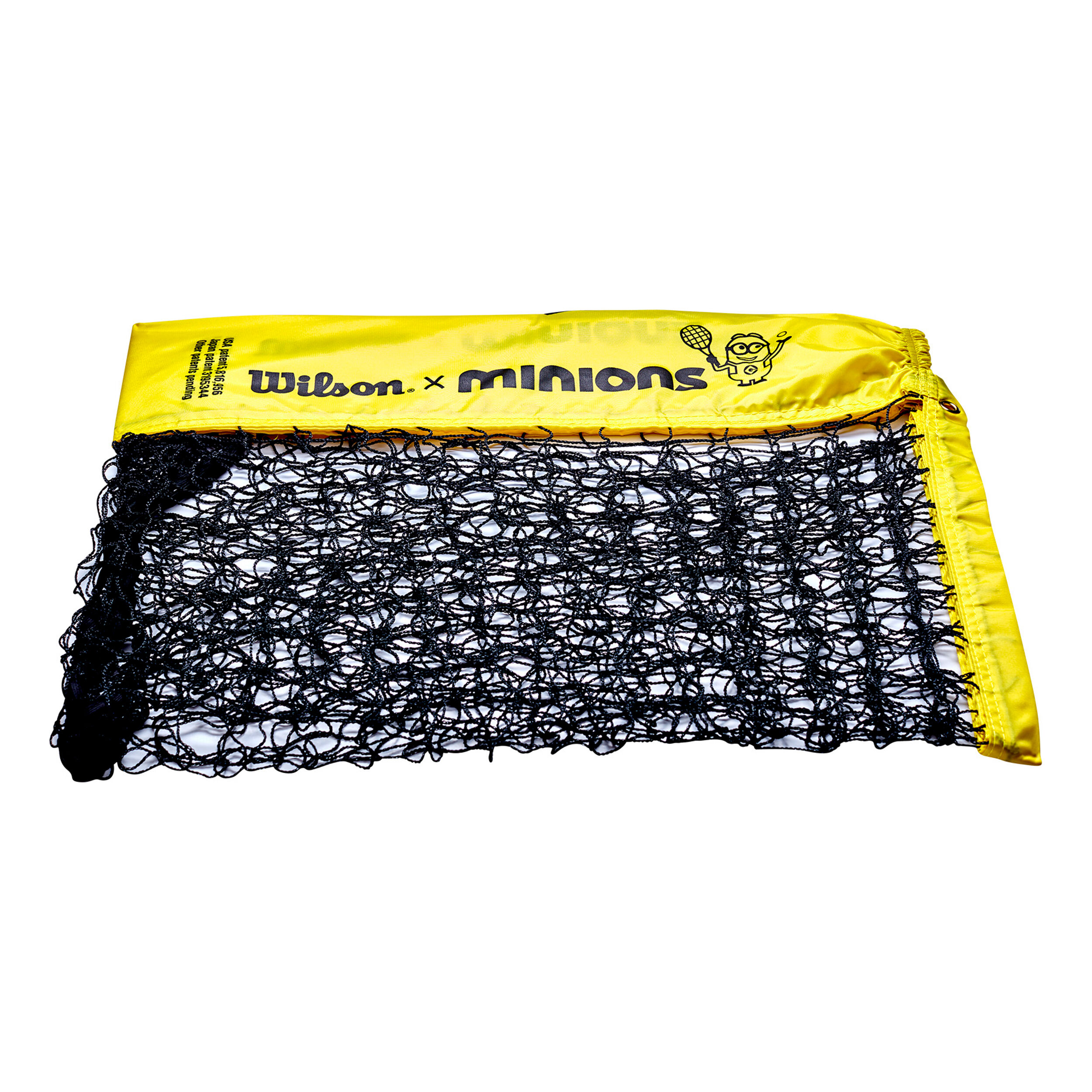 Minions Starter Tennisnetz 5,5m Ersatz - Gelb, Schwarz