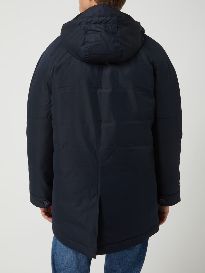 Parka mit Wattierung Modell 'Ashon' in dunkelblau