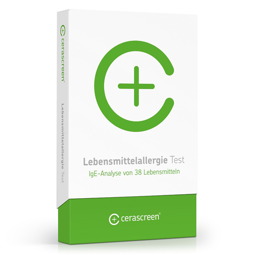 CERASCREEN Lebensmittelallergie Test IgE-Analyse  1 St  Test