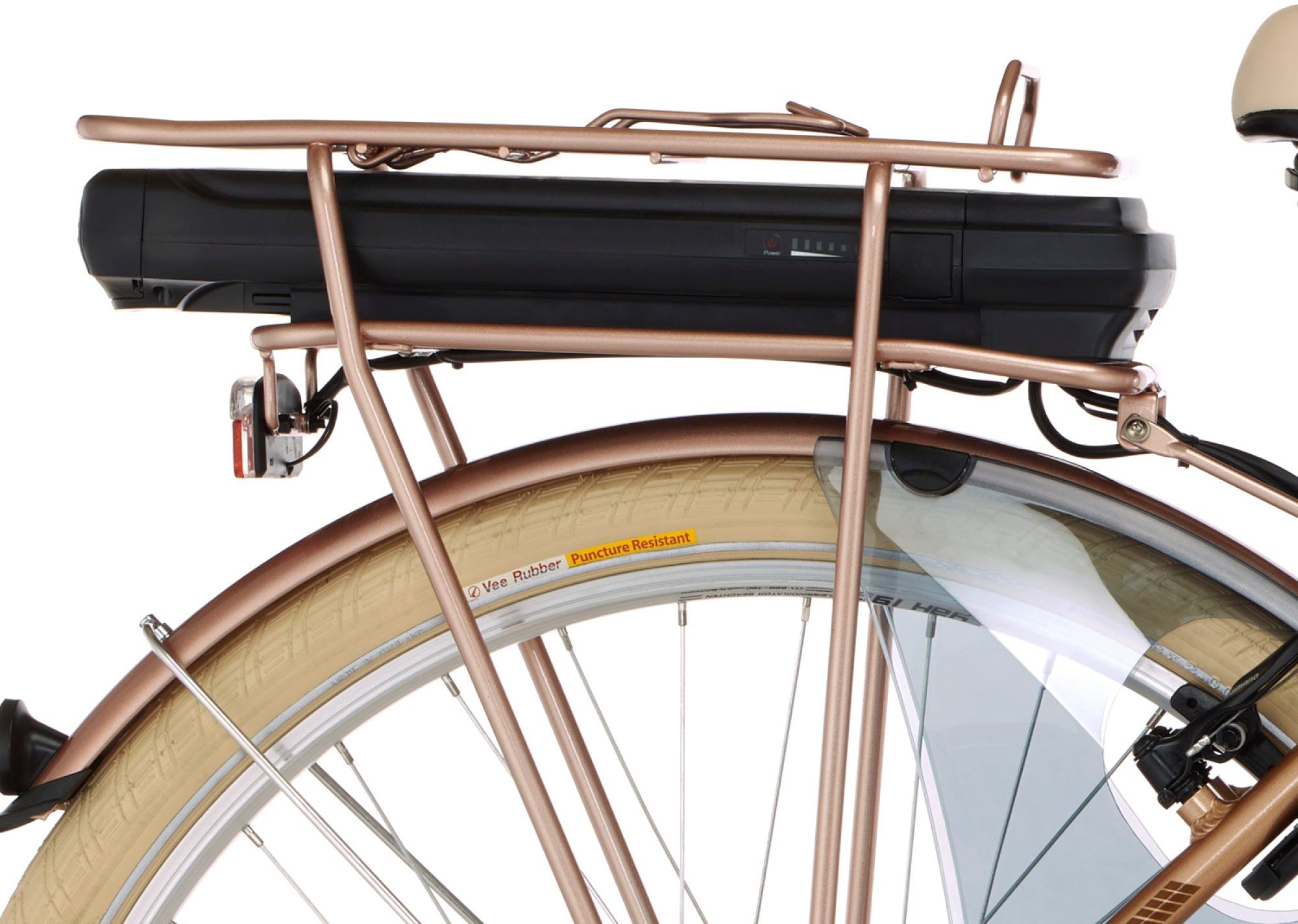 FISCHER Fahrrad E-Bike CITA RETRO 2.2 522, 7 Gang Shimano Nexus Schaltwerk, Nabenschaltung, Frontmotor, 522 Wh Akku, (mit Fahrradschloss)