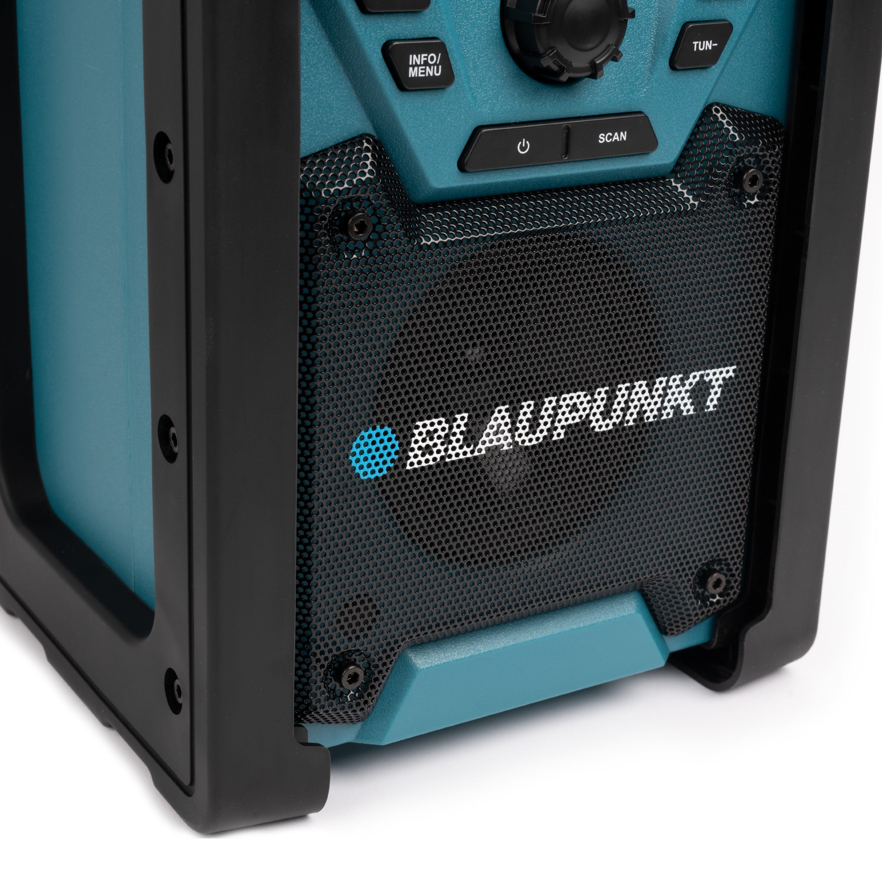 Blaupunkt BSR 200 Baustellenradio (Digitalradio (DAB), UKW, 5,00 W, Bluetooth, 40 Senderspeicher DAB+ / 20 Senderspeicher UKW, AUX-IN)