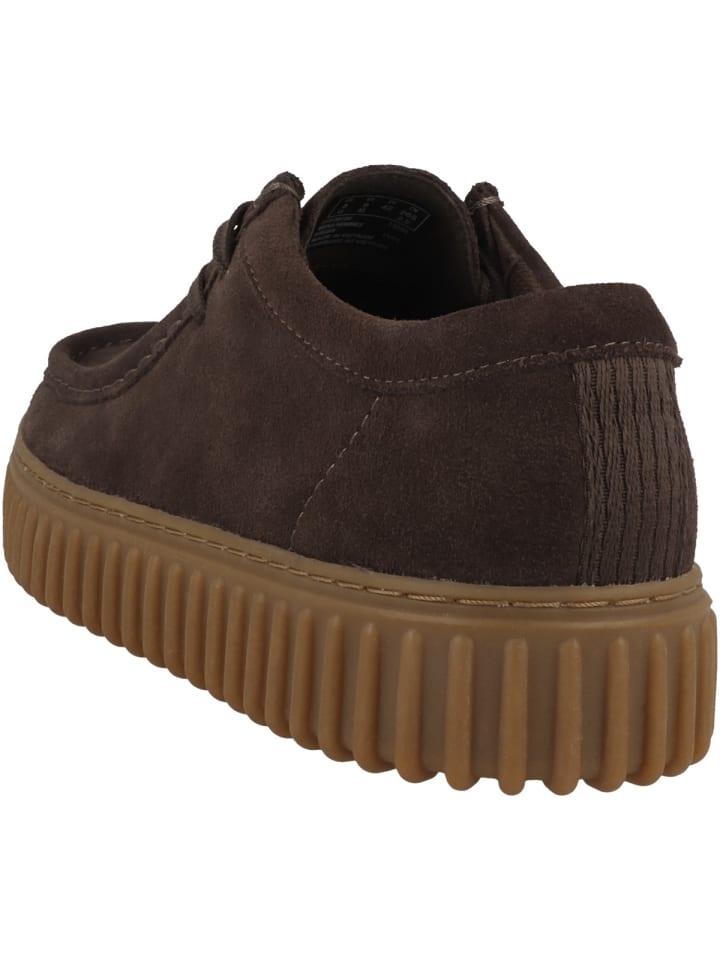 Clarks Halbschuhe Torhill Lo in dunkelbraun günstig kaufen