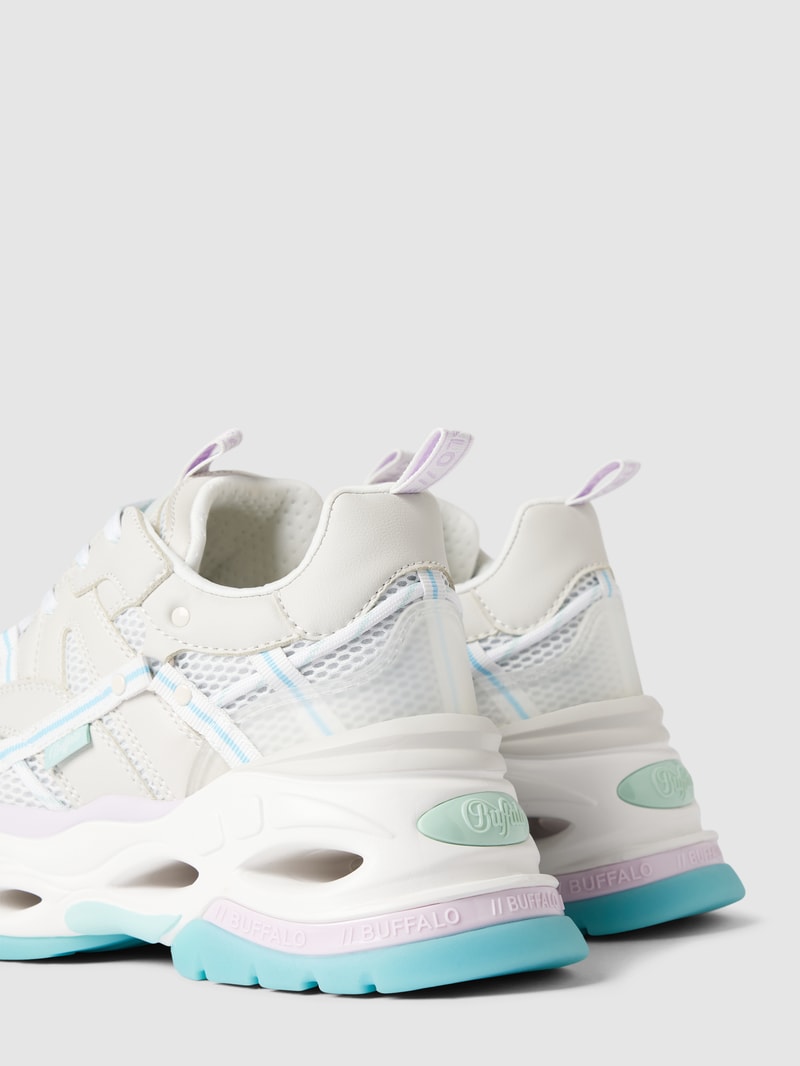 Sneaker im Colour-Blocking-Design Modell 'TRIPLET HOLLOW' in offwhite