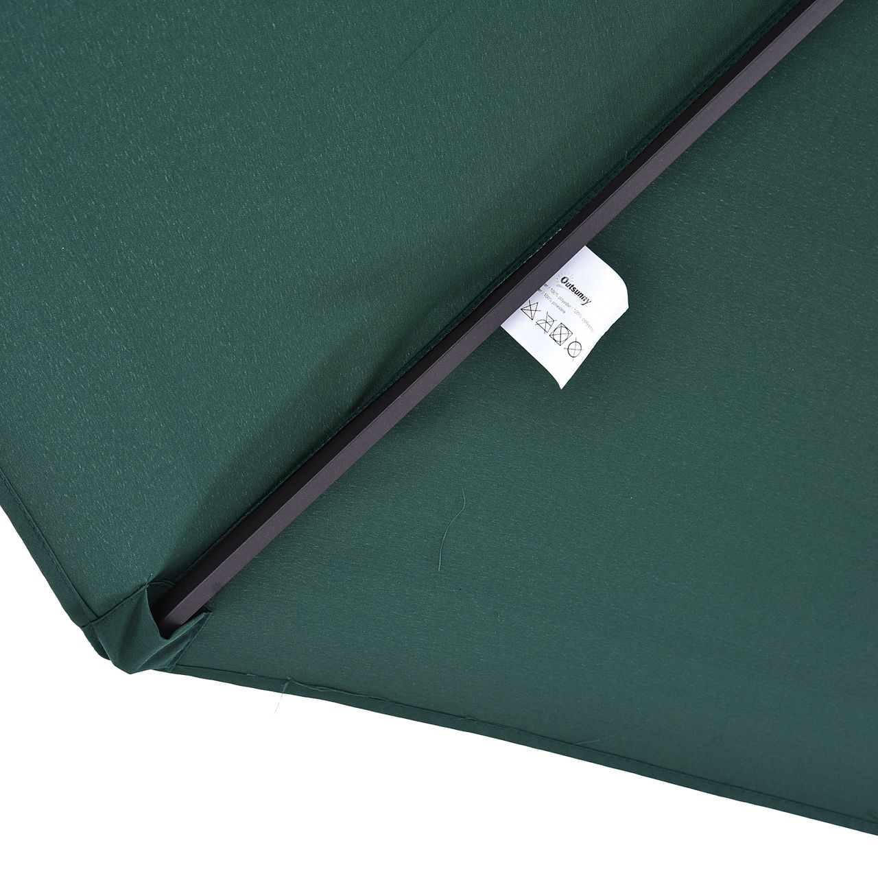 Outsunny Doppelsonnenschirm Gartenschirm 460x270cm
