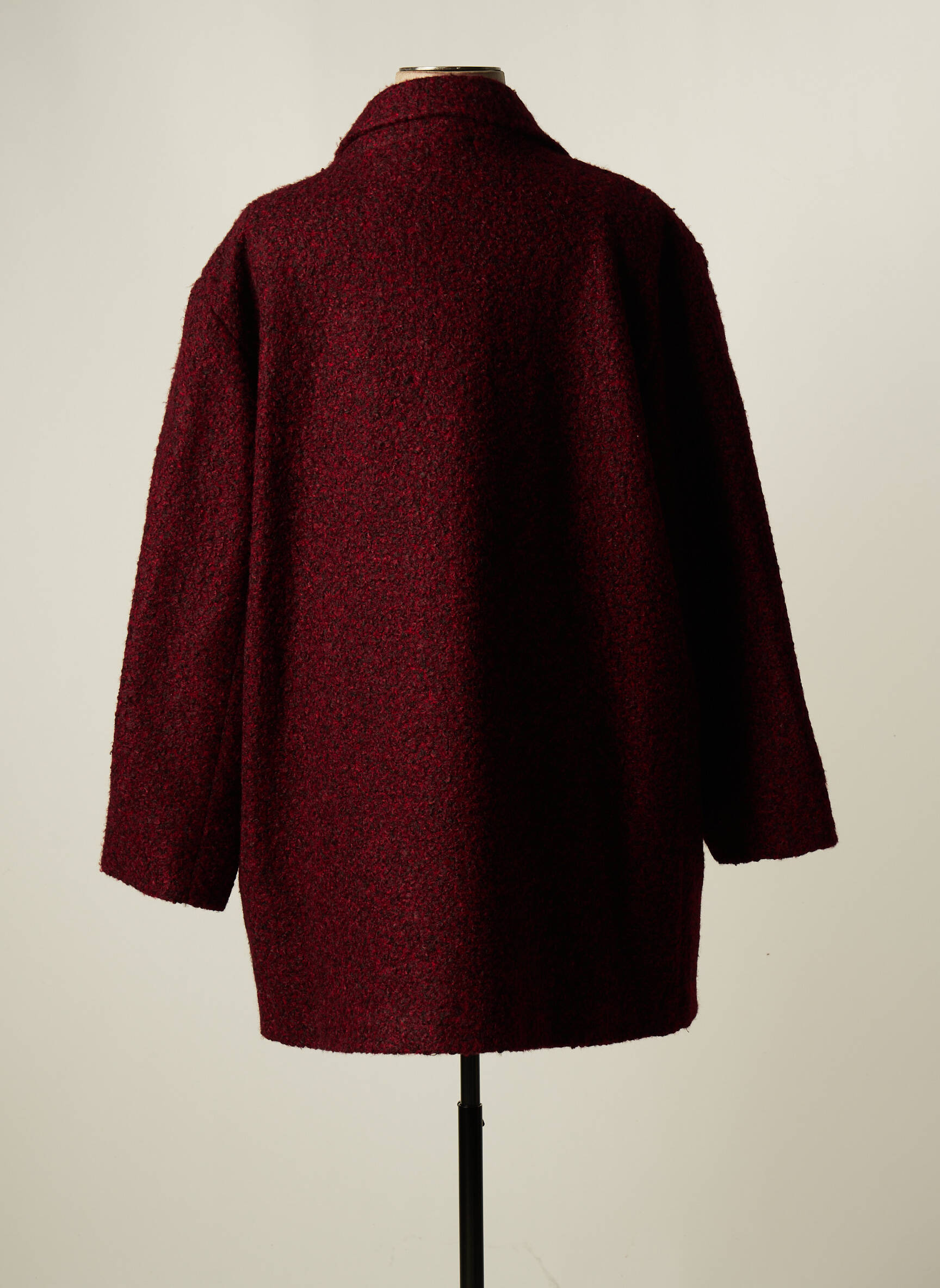 Frank Alexandre Manteaux Courts Femme couleur rouge