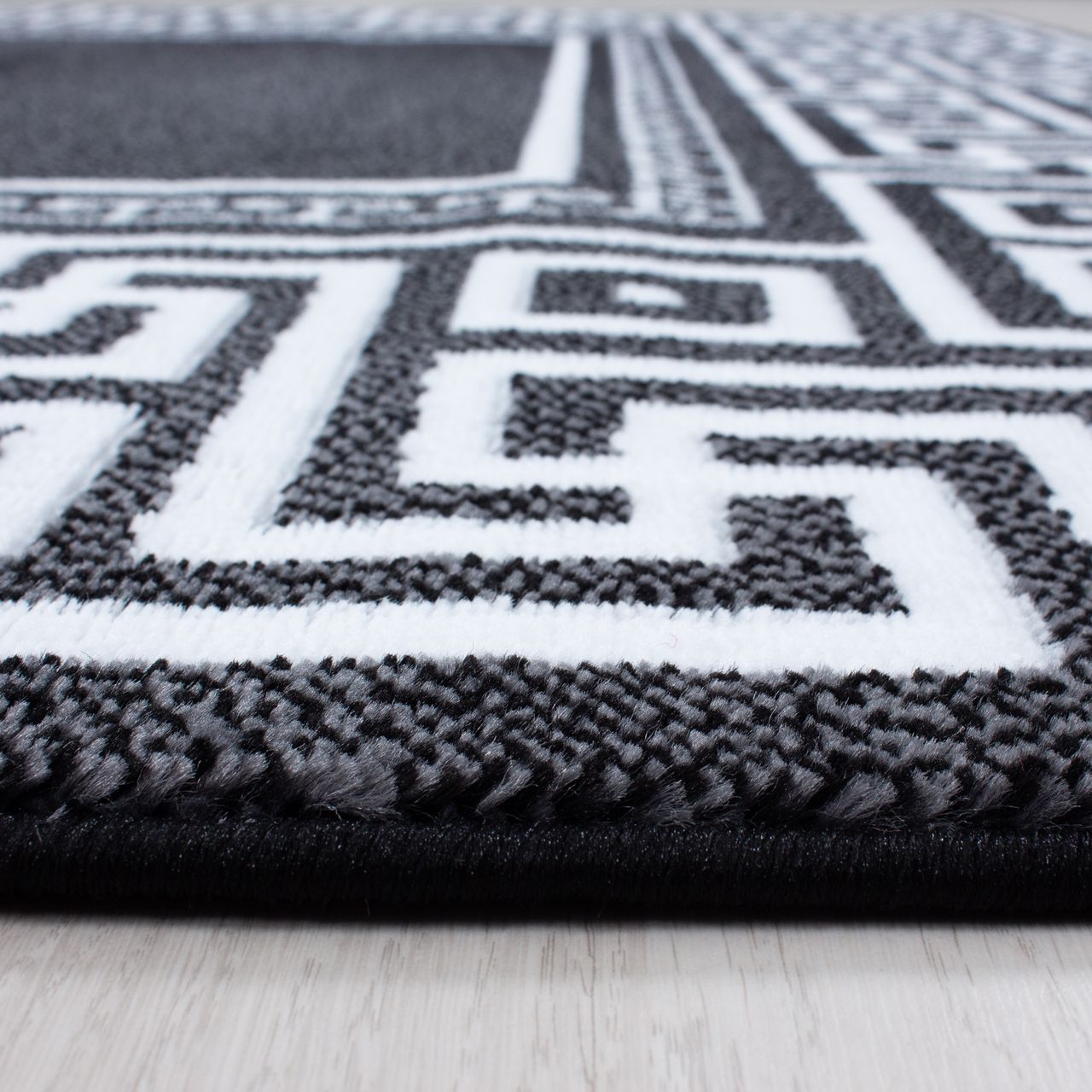 Ayyildiz Teppich, PARMA 9340, BLACK, 140 x 200 cm
