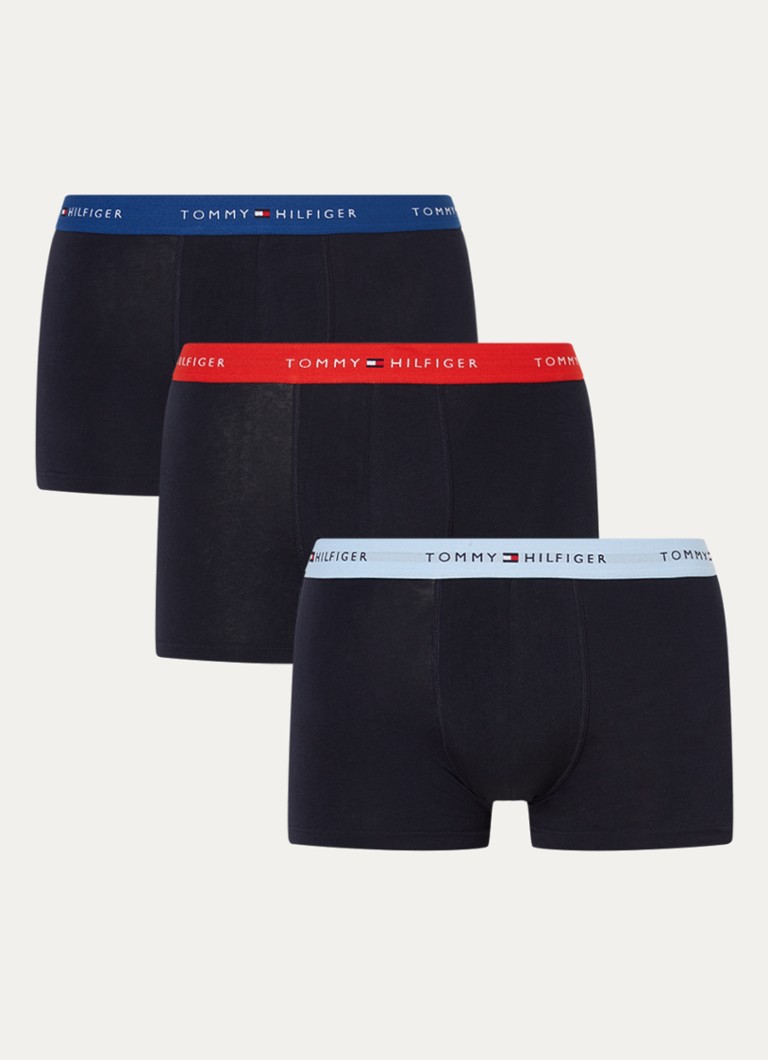 Set de 3 perechi de boxeri cu logo-ul Tommy Hilfiger