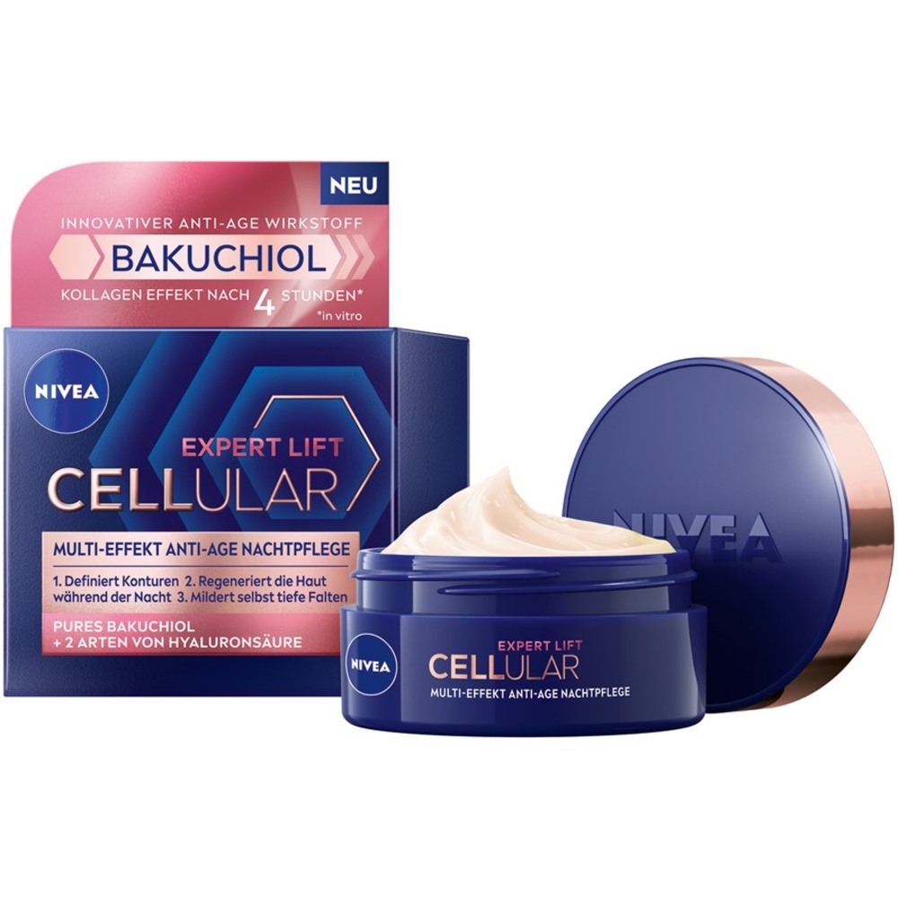 Nivea Hyaluron Cellular Filler  Élasticité et contour Hyaluron Cellular Filler Elastici Créme de nuit