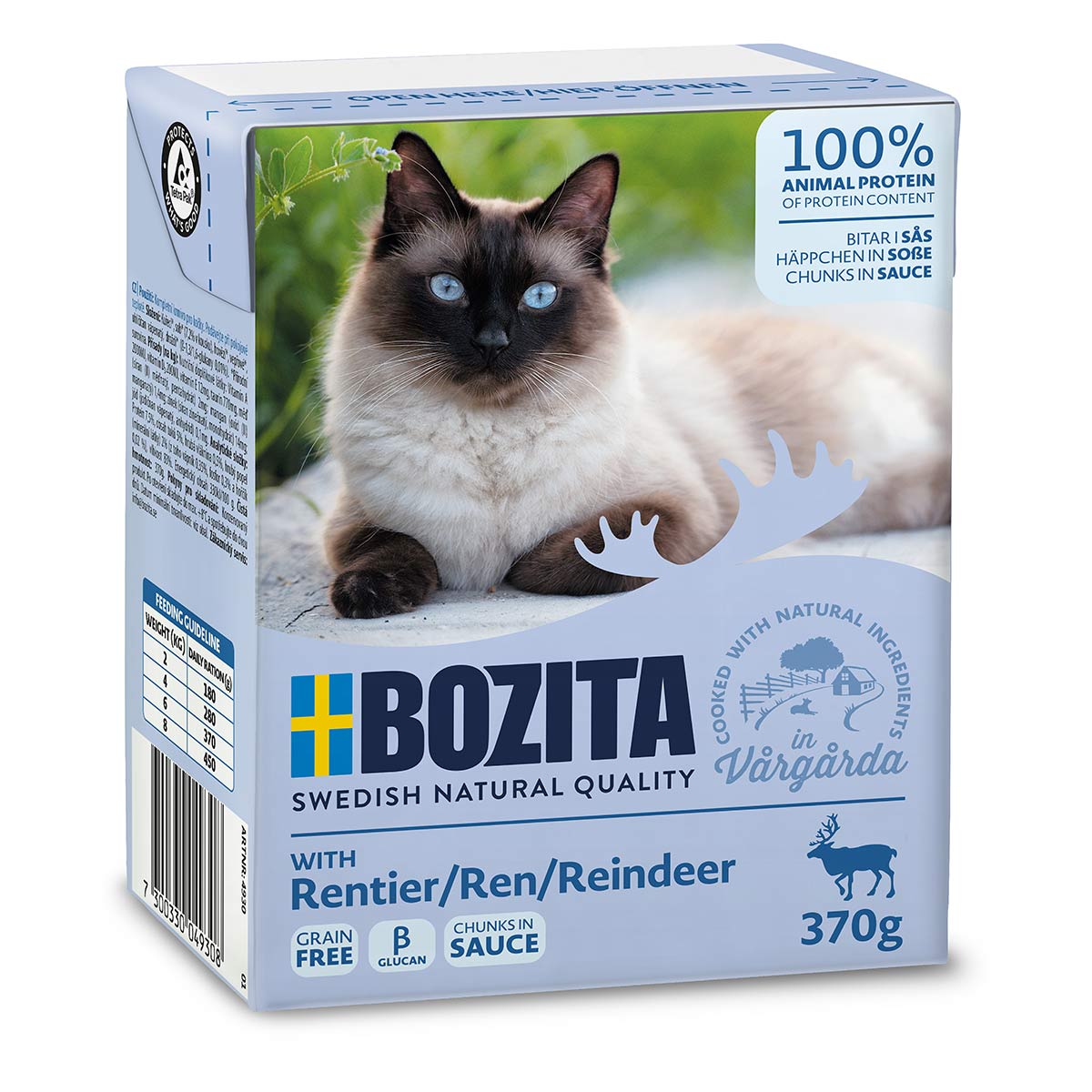 Bozita Tetra Häppchen in Soße mit Rentier kaufen bei ZooRoyal