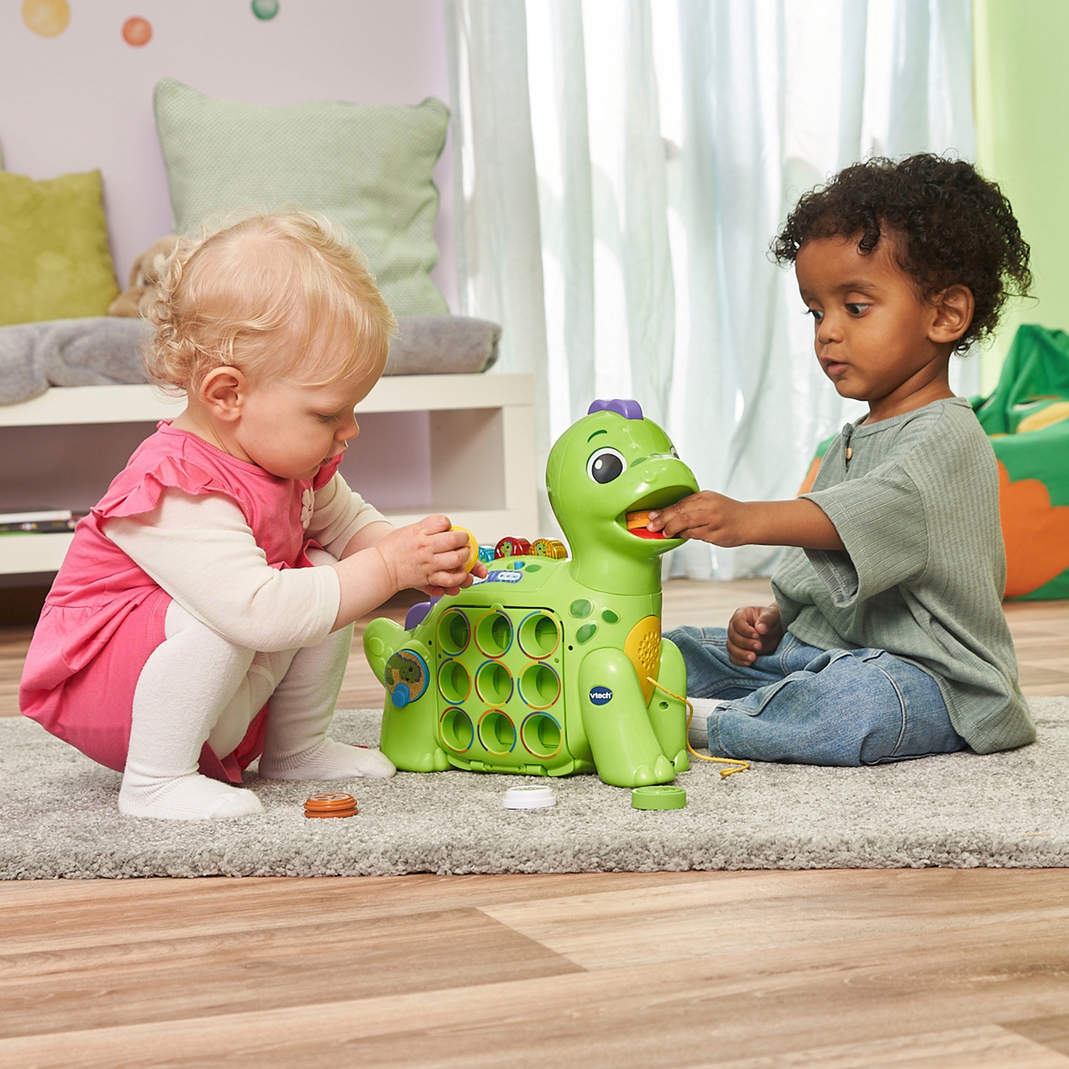 Vtech® Lernspielzeug Vtech Baby, Zähl-mit-mir-Dino, mit Sound