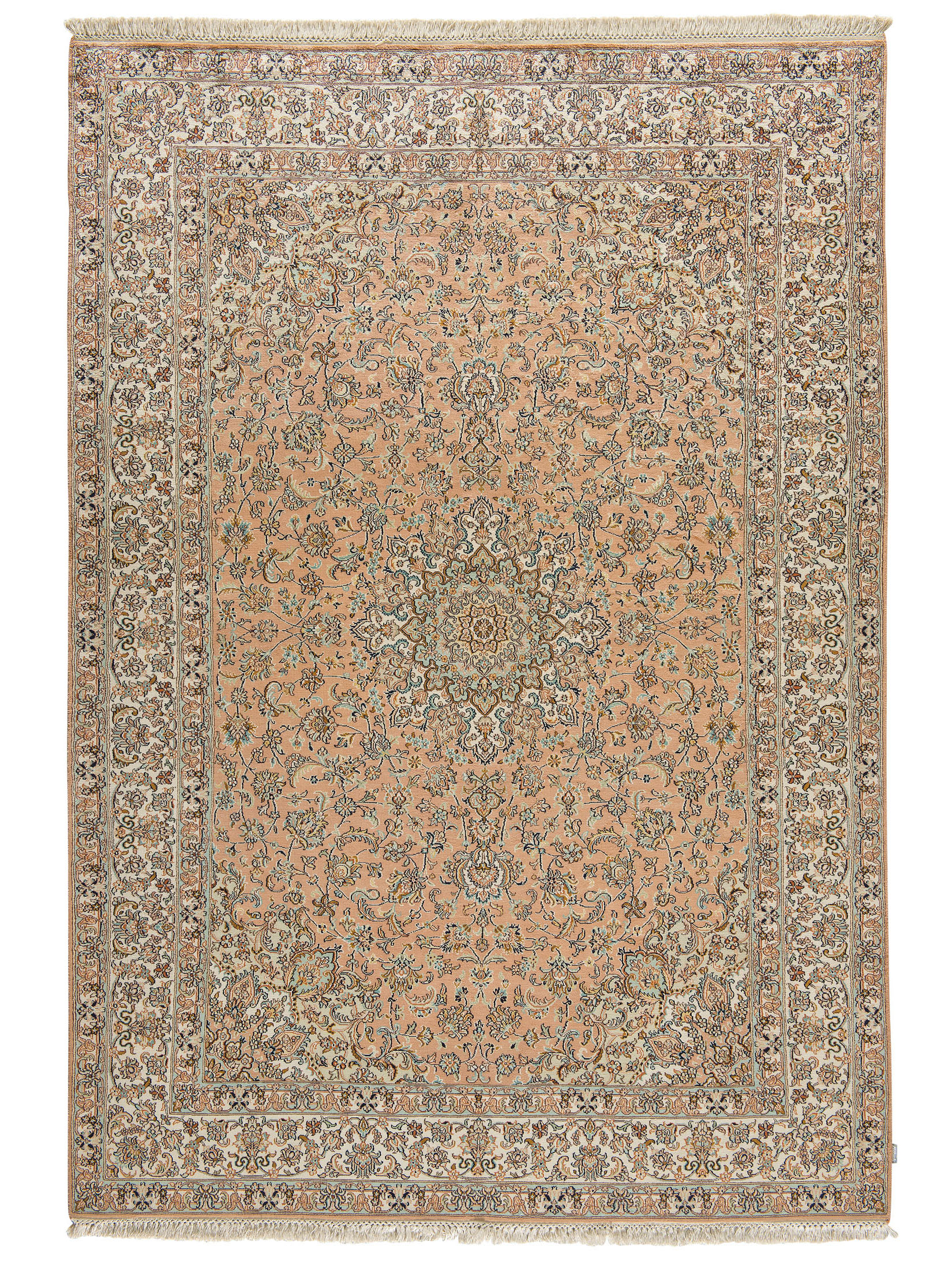 Kaschmir Seide 18/18 ca. 167 x 245 cm, Unikat / Einzelstück