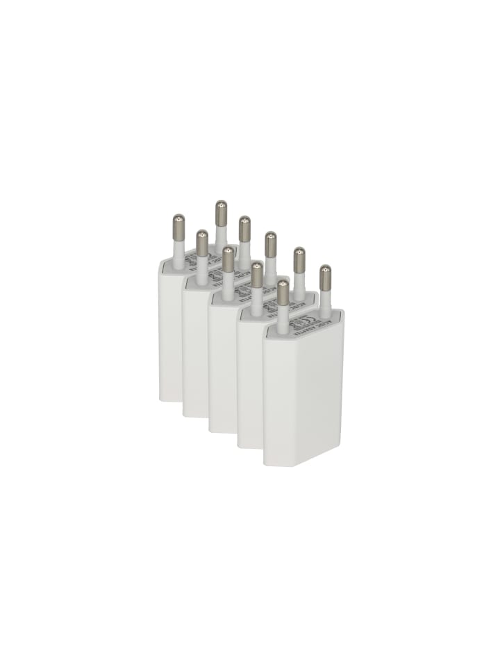 trendyoo 5er Pack USB Netzstecker für Apple iPhone / Android kompatibel günstig kaufen onesize