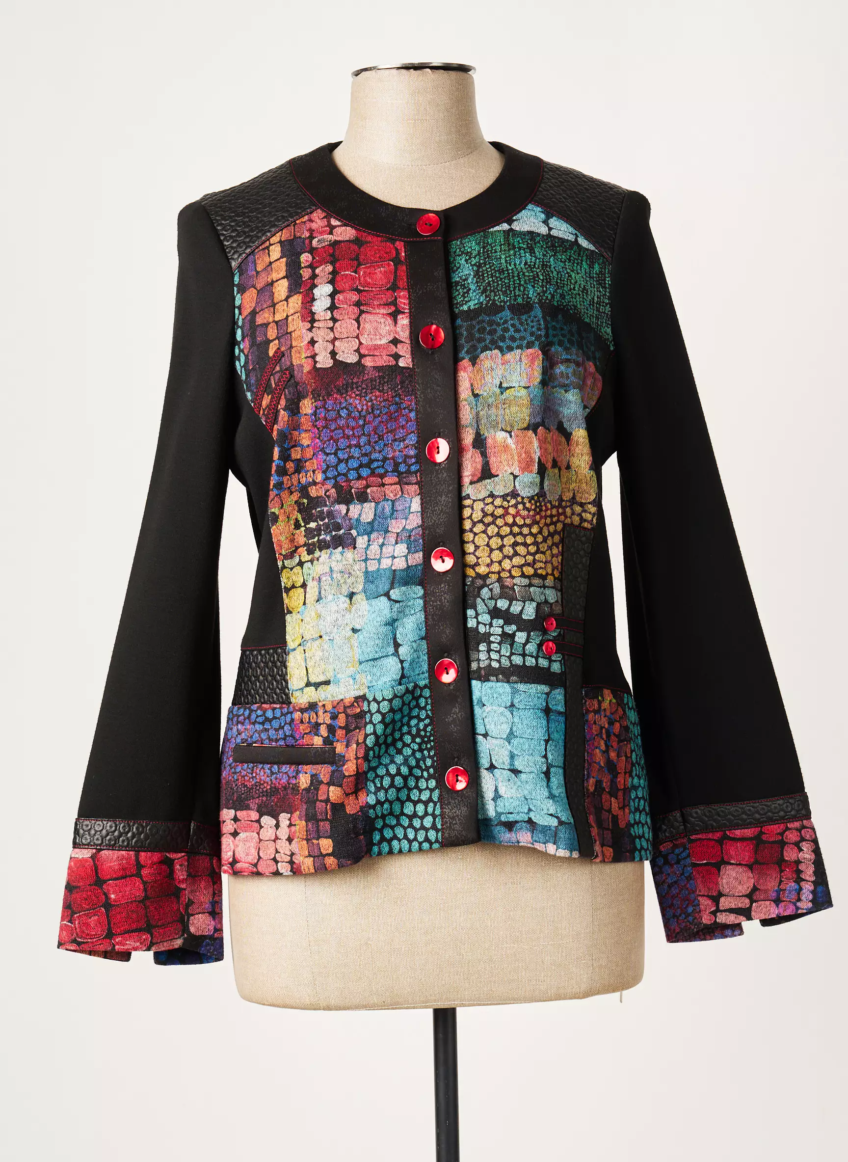 France Rivoire Vestecasual Femme couleur noir