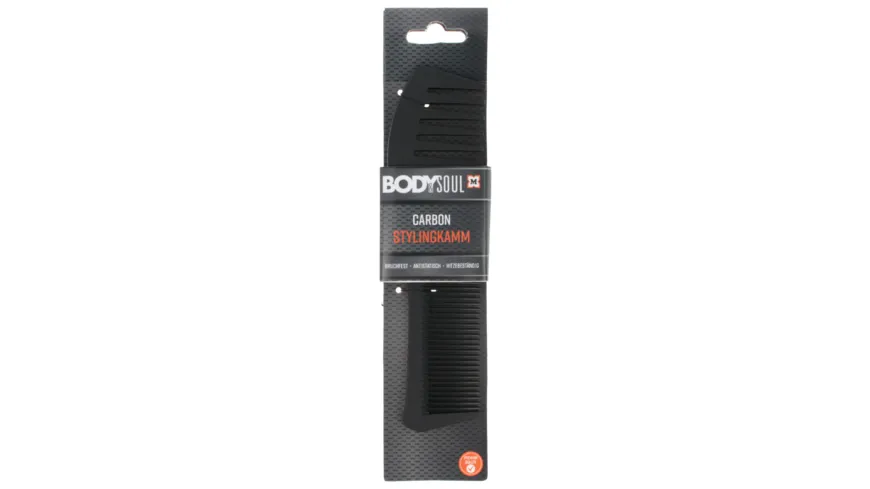 BODY&SOUL Stylingkamm Carbon