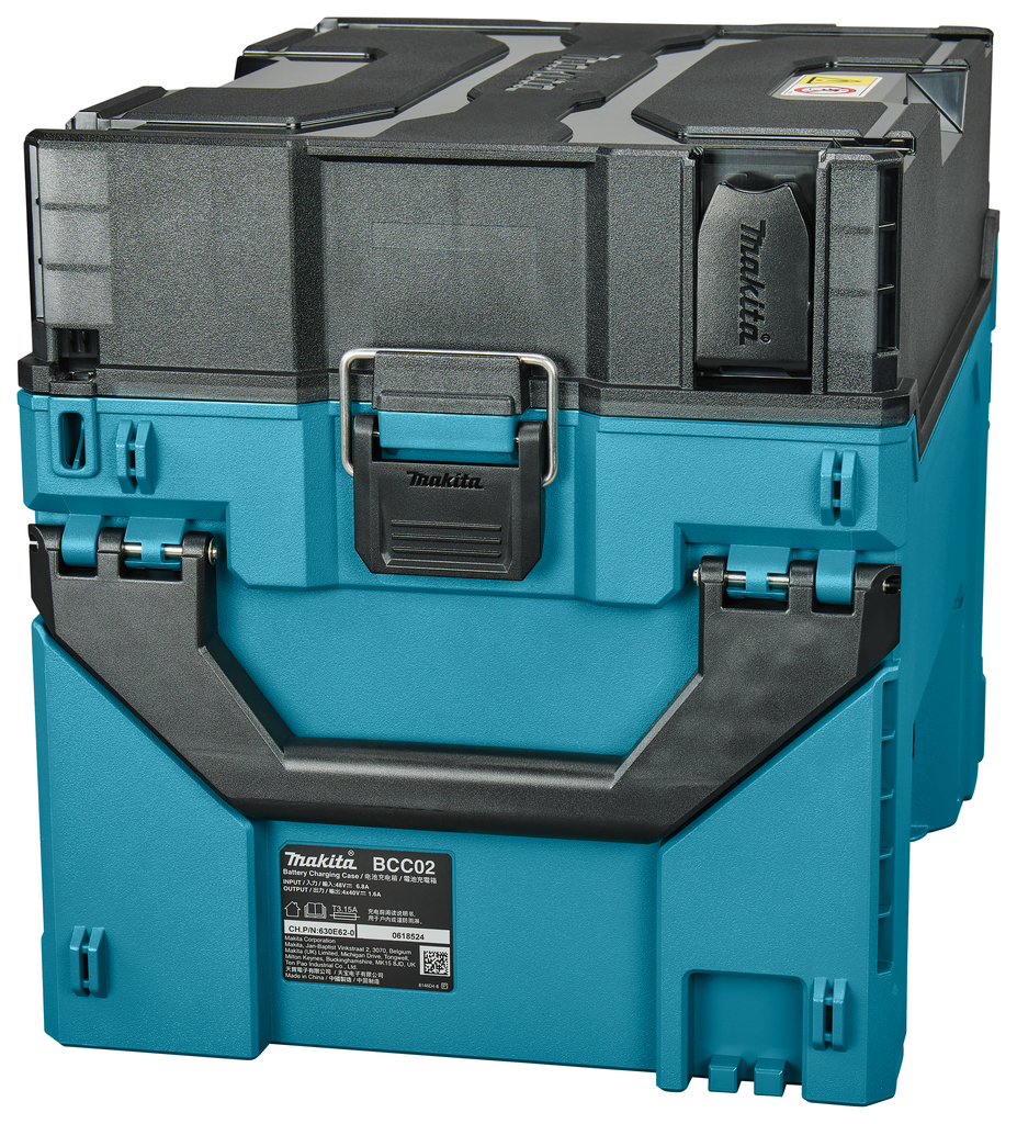Makita Accessories BCC02 BCC02 MBox Πολυφορτιστής XGT για 12 μπαταρίες (μέγιστο BL4040F)
