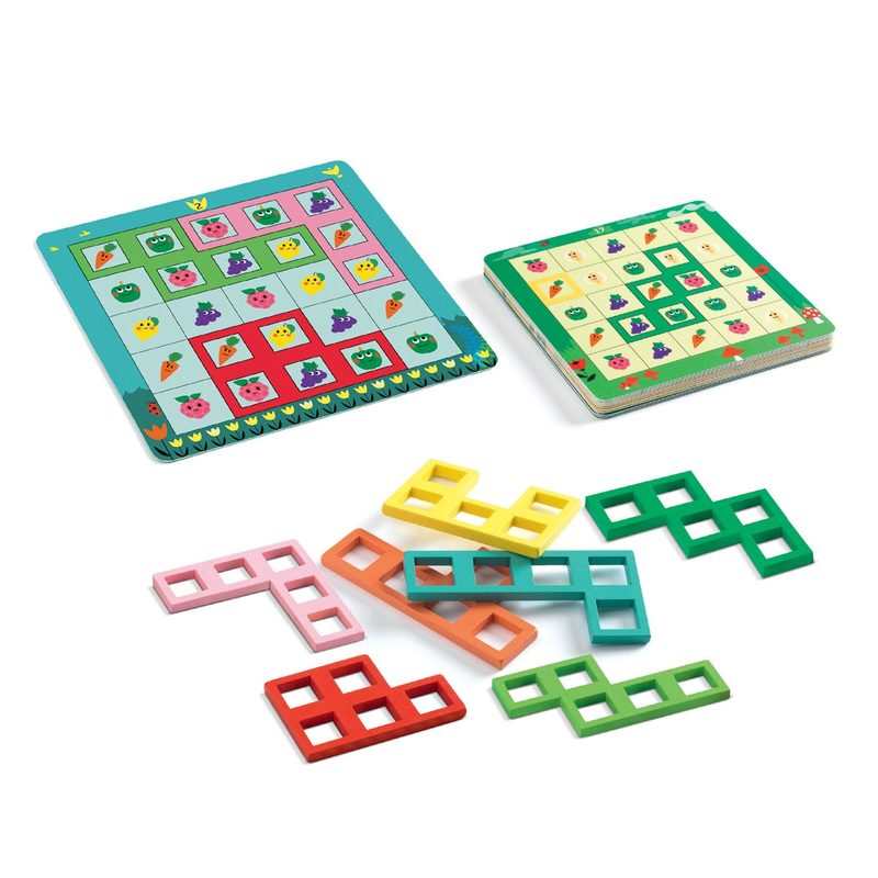 Casse tête logic garden Djeco