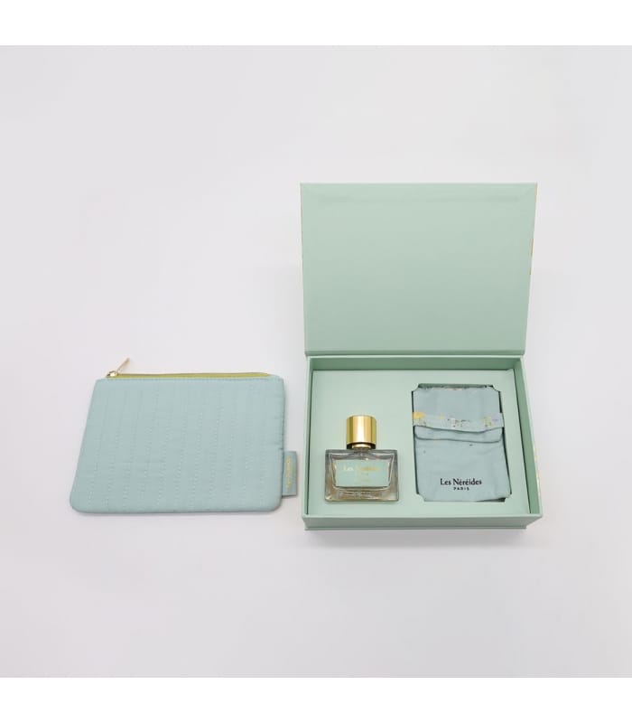 LES NEREIDES-COFFRET DÉCOUVERTE-Eau de Parfum Rue Paradis + Bracelet + Trousse
