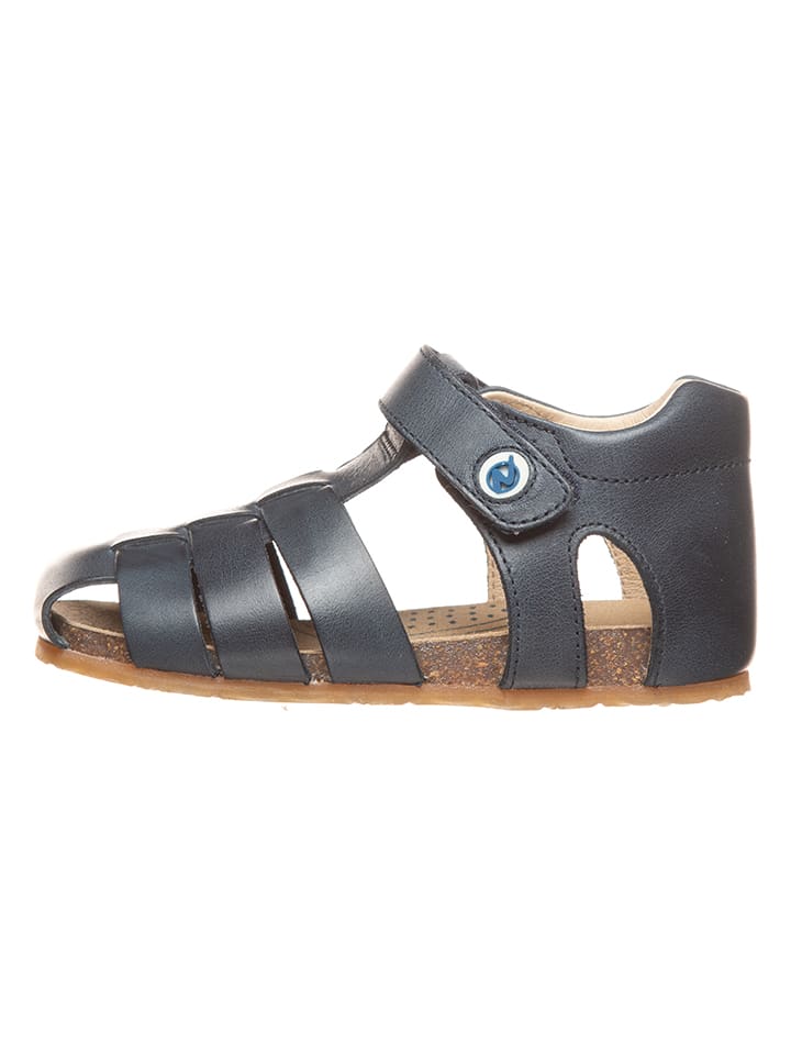 Naturino Leder-Halbsandalen in Dunkelblau günstig kaufen