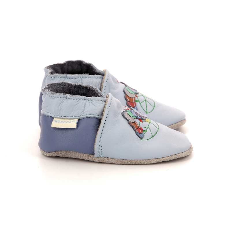 Chaussons cuir Krunchy