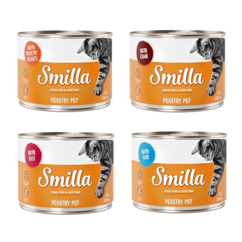 Sparpaket Smilla Geflügeltöpfchen 24 x 200 g