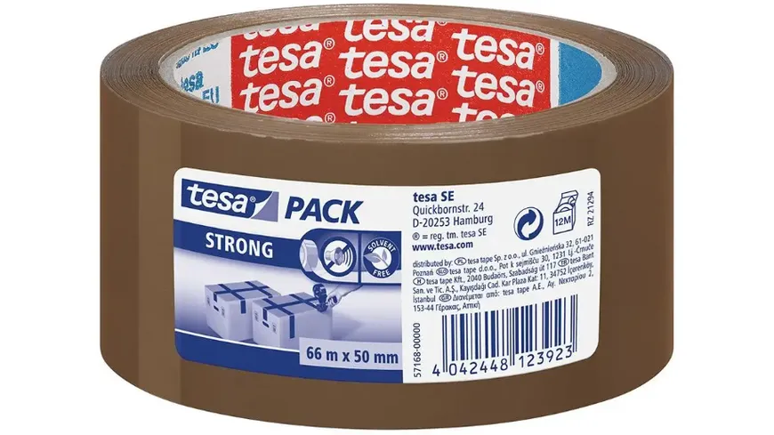 tesa® Packband STRONG braun braun