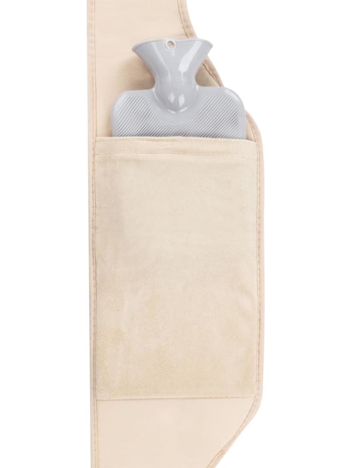 normani Wärmflasche mit Gürtel extra groß Ninilchik in Beige günstig kaufen 140 cm