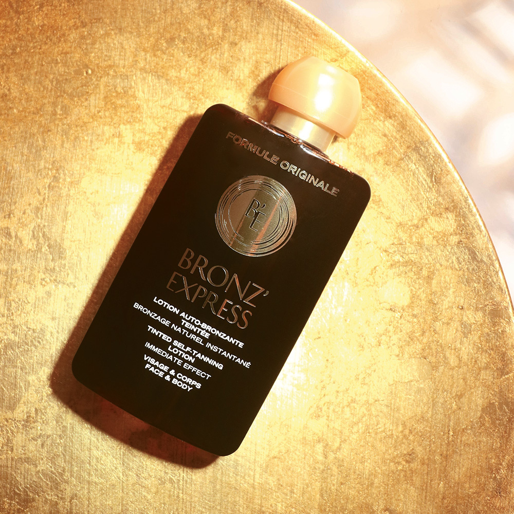 Bronz'express Lotion Auto-Bronzante Teintée Originale Auto-bronzant teinté corps et visage