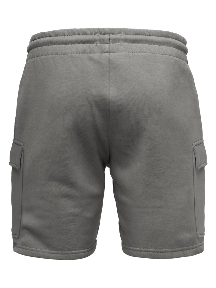 Amaci&Sons Cargoshorts CLERMONT in Dunkelgrau günstig kaufen