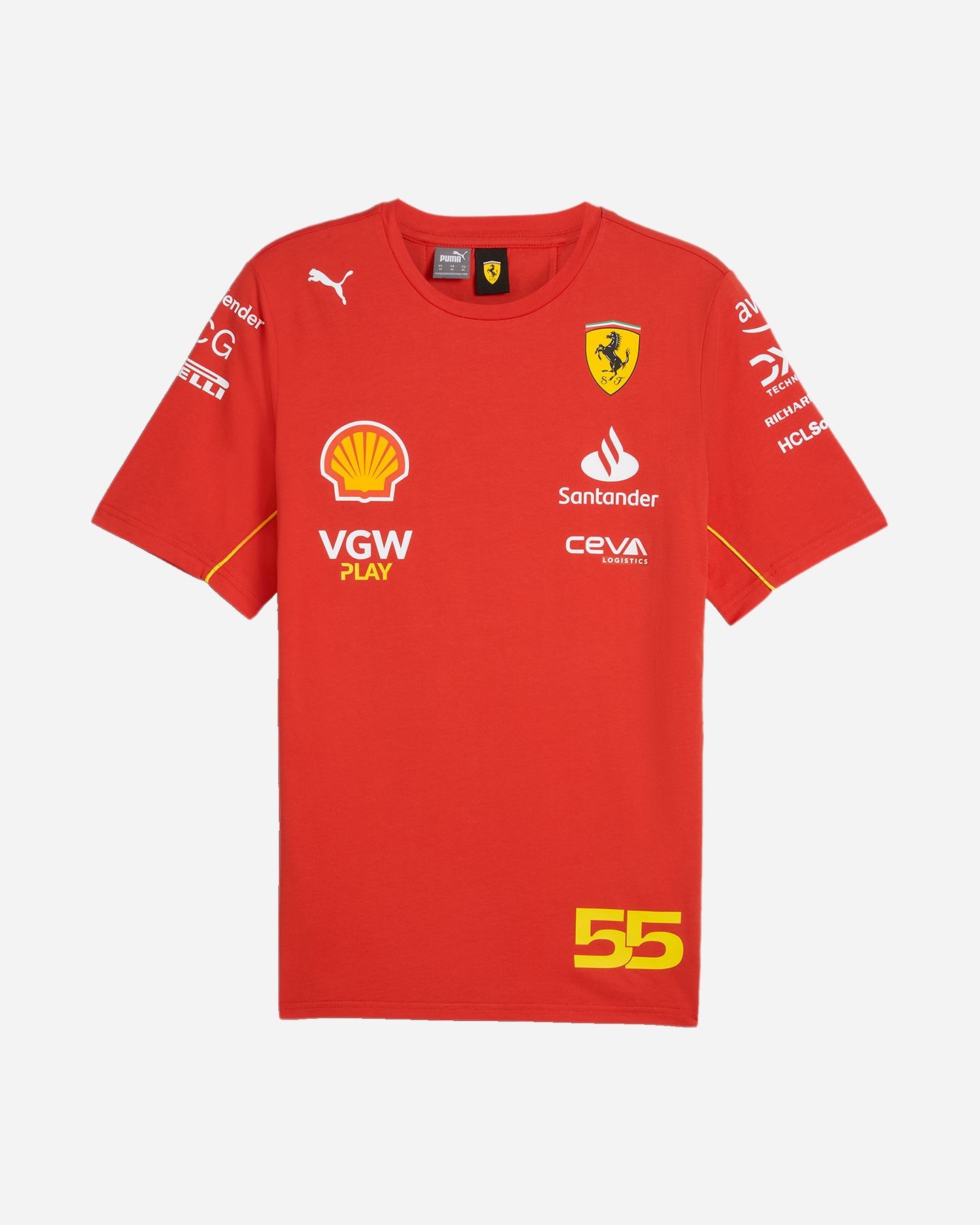 Oblečenie pre fanúšikov Puma Ferrari SF Sainz M 763604-01