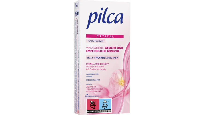 Pilca Kaltwachsstreifen Gesicht