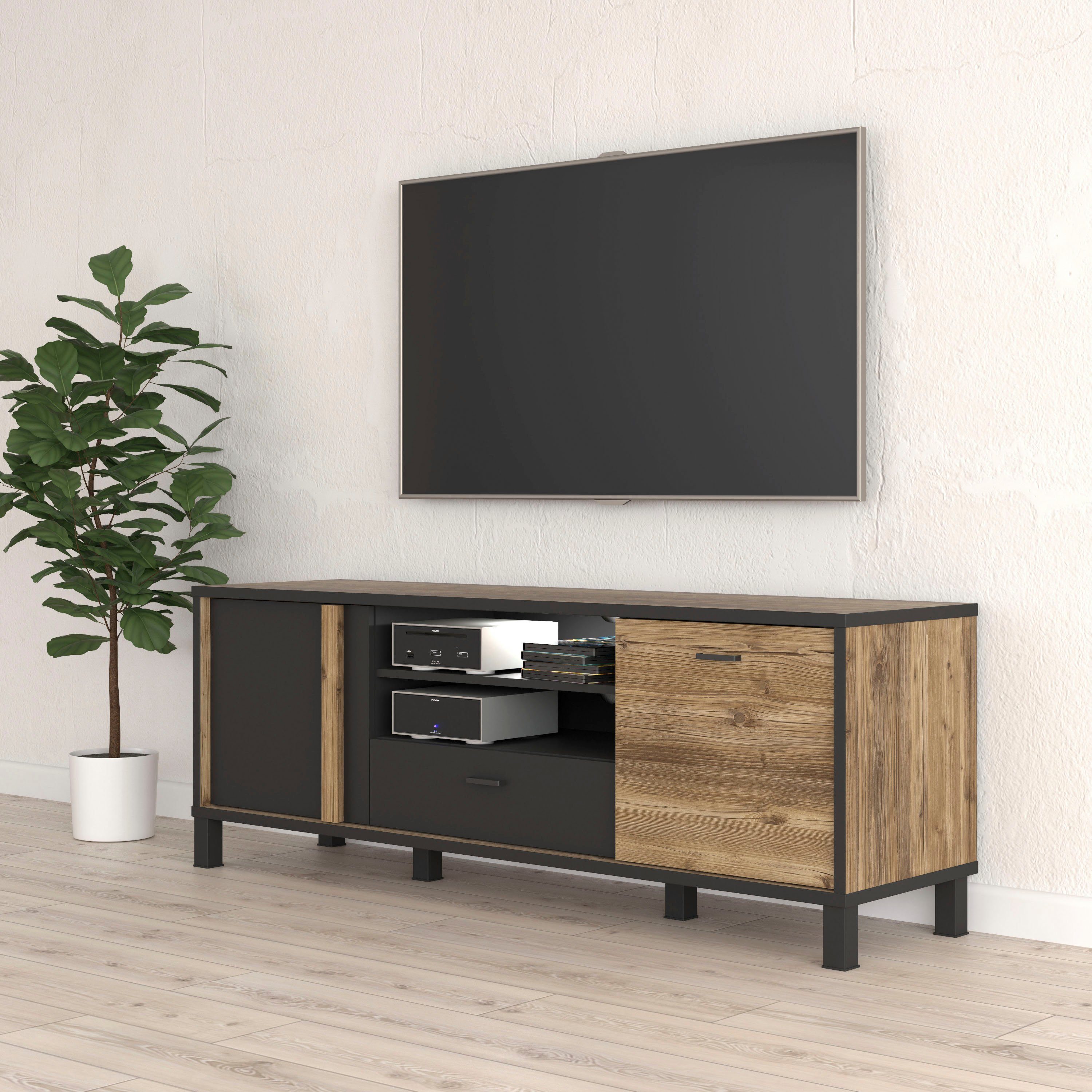 FORTE TV-Board Hayato, Breite ca. 154 cm