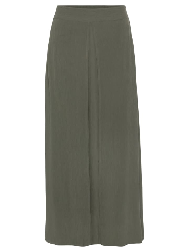 LASCANA Maxirock in khaki günstig kaufen