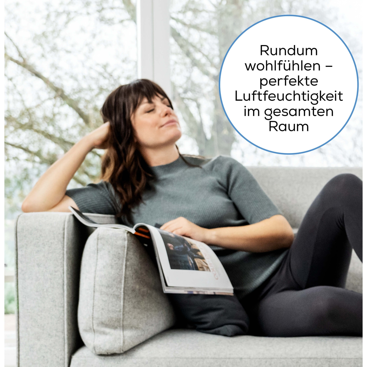 LB 200 Luftbefeuchter-Hygienisch befeuchtete Raumluft für Räume bis ca. 30 m² durch natürliche Kaltverdunstungstechnologie
