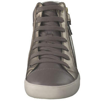 Geox J Gisli Girl Sneaker High in braun