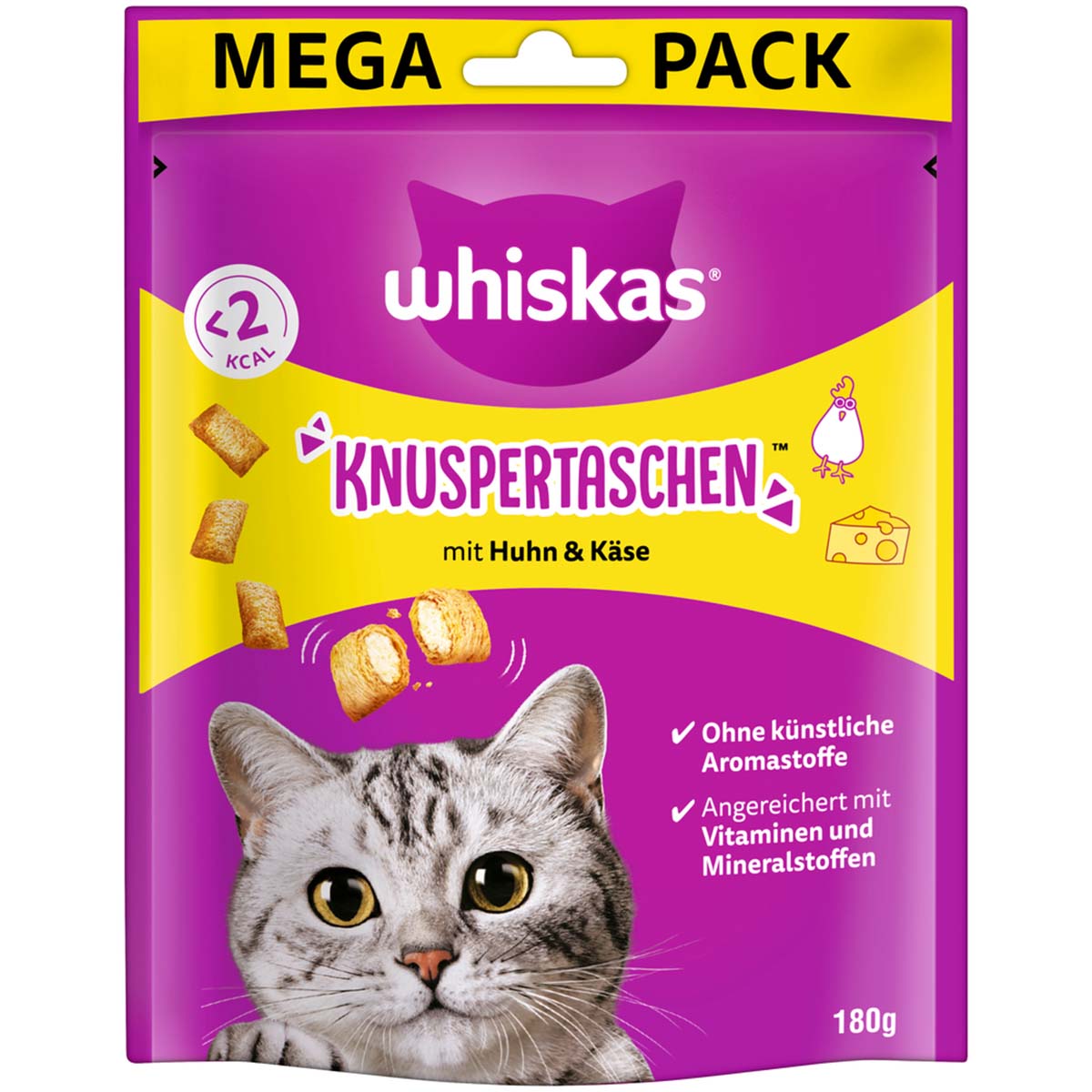 Whiskas Knuspertaschen mit Huhn und Käse kaufen
