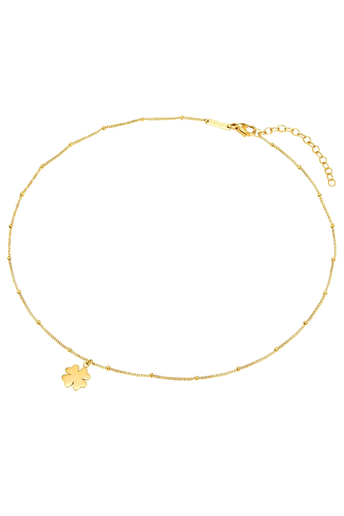 eastside  Edelstahlhalskette Kette mit Anhänger Edelstahl gelbgold