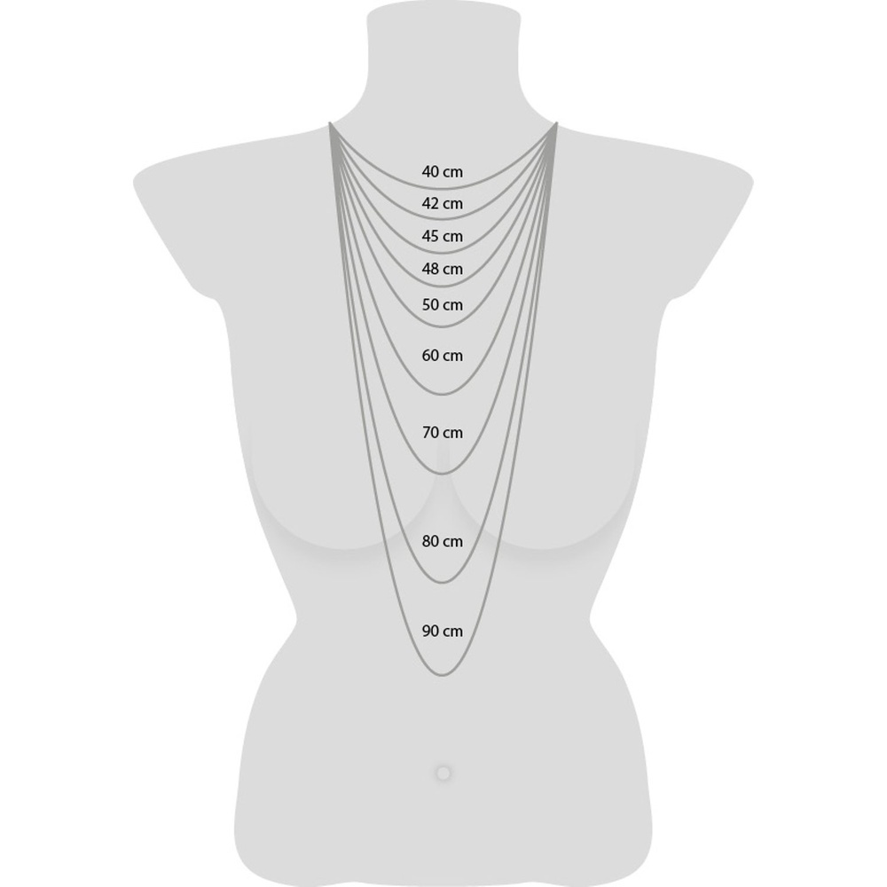 Engelsrufer Chaînette 925 Argent rhodié collier