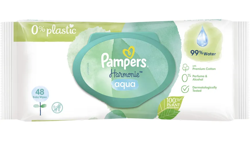 Pampers Harmonie aqua Feuchttücher