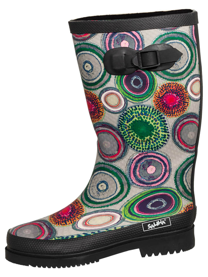 Bockstiegel Regenstiefel Anja in schwarz/multi günstig kaufen
