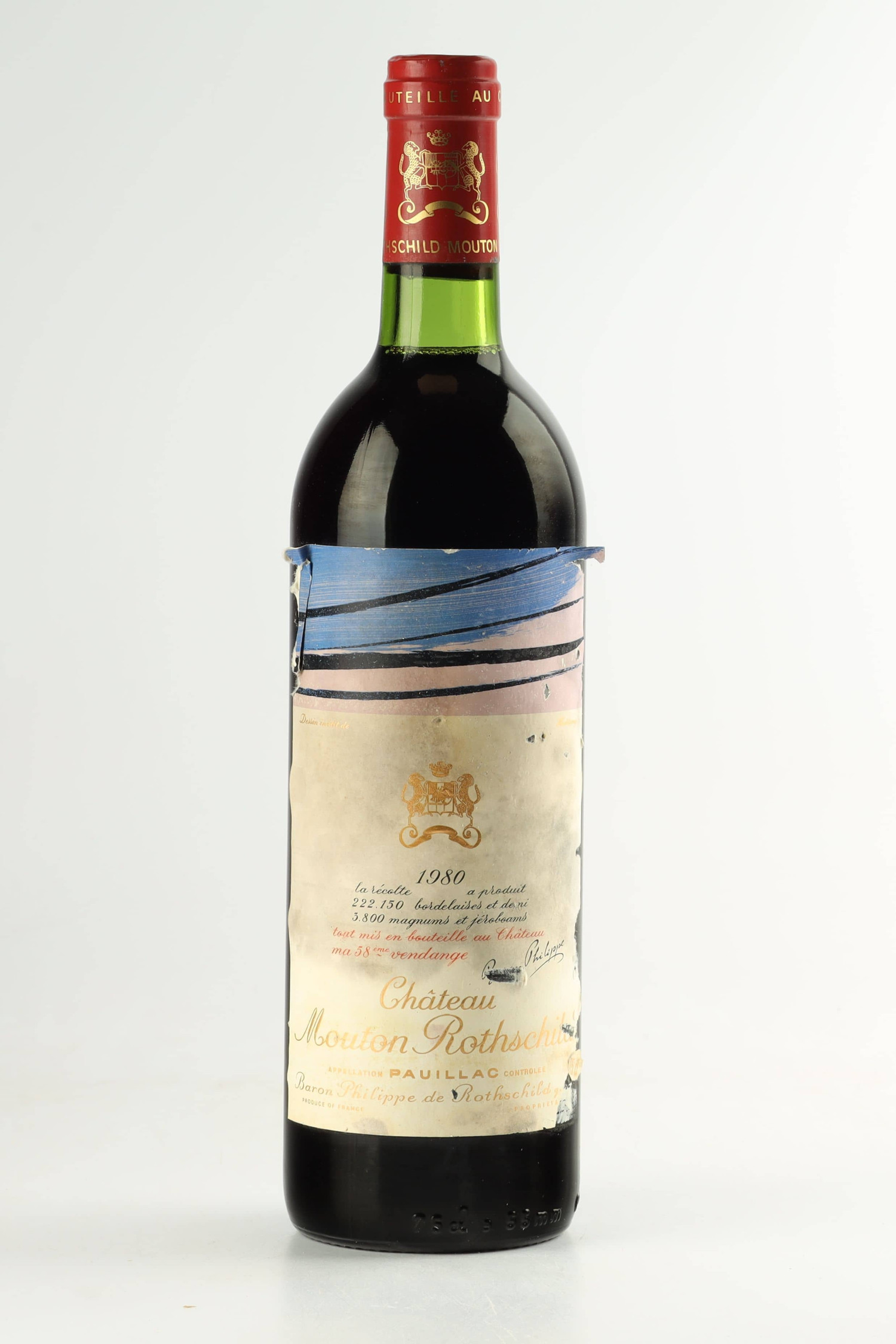 Château Mouton Rothschild 1980, Pauillac