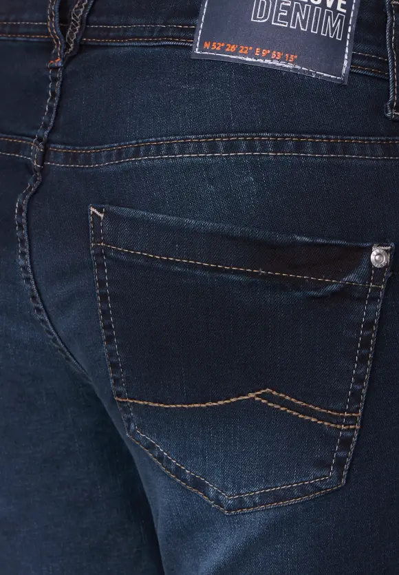 CECIL Loose Fit Jeans in 3/4-Länge