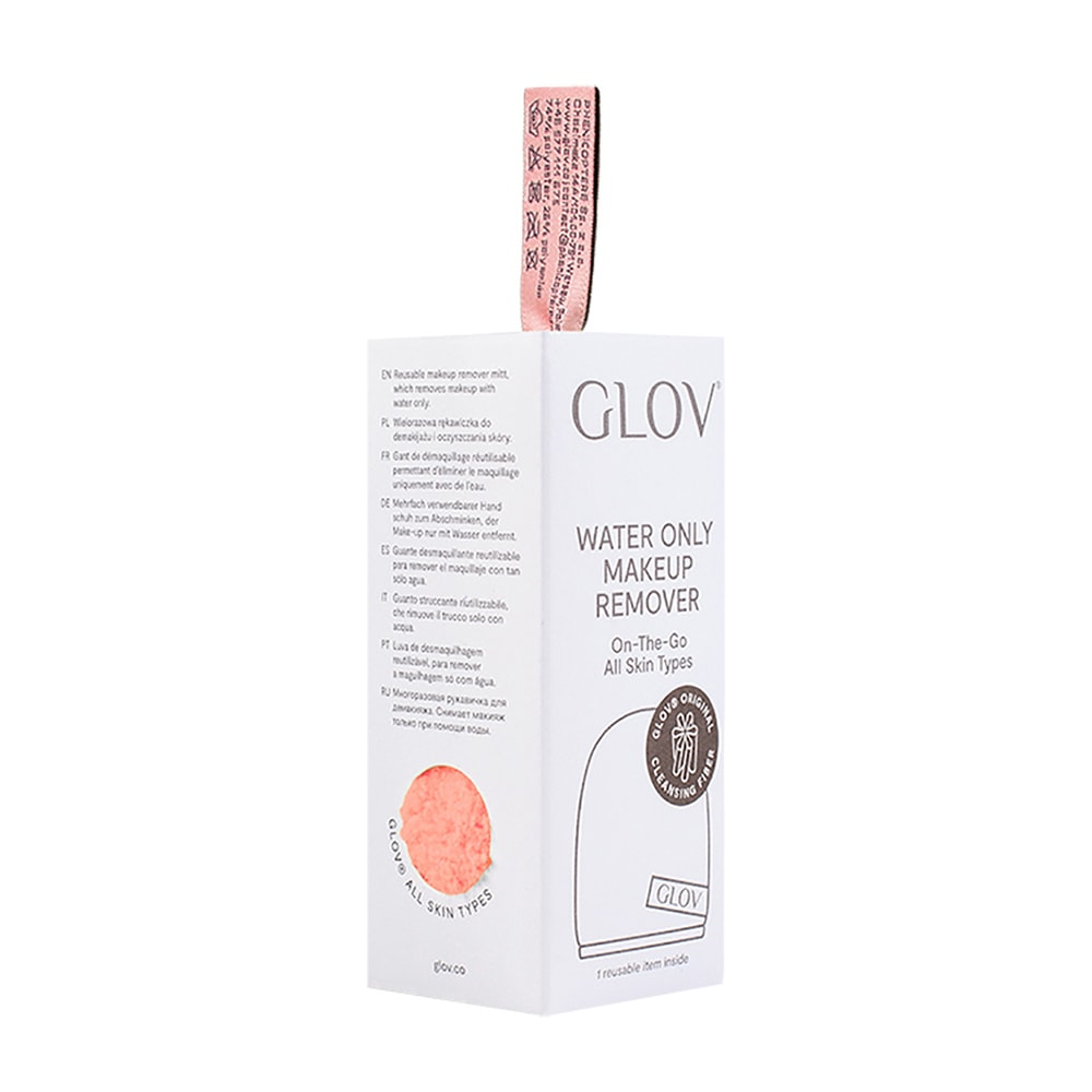 glov On The Go Cheeky Peach gant démaquillant On-The-Go