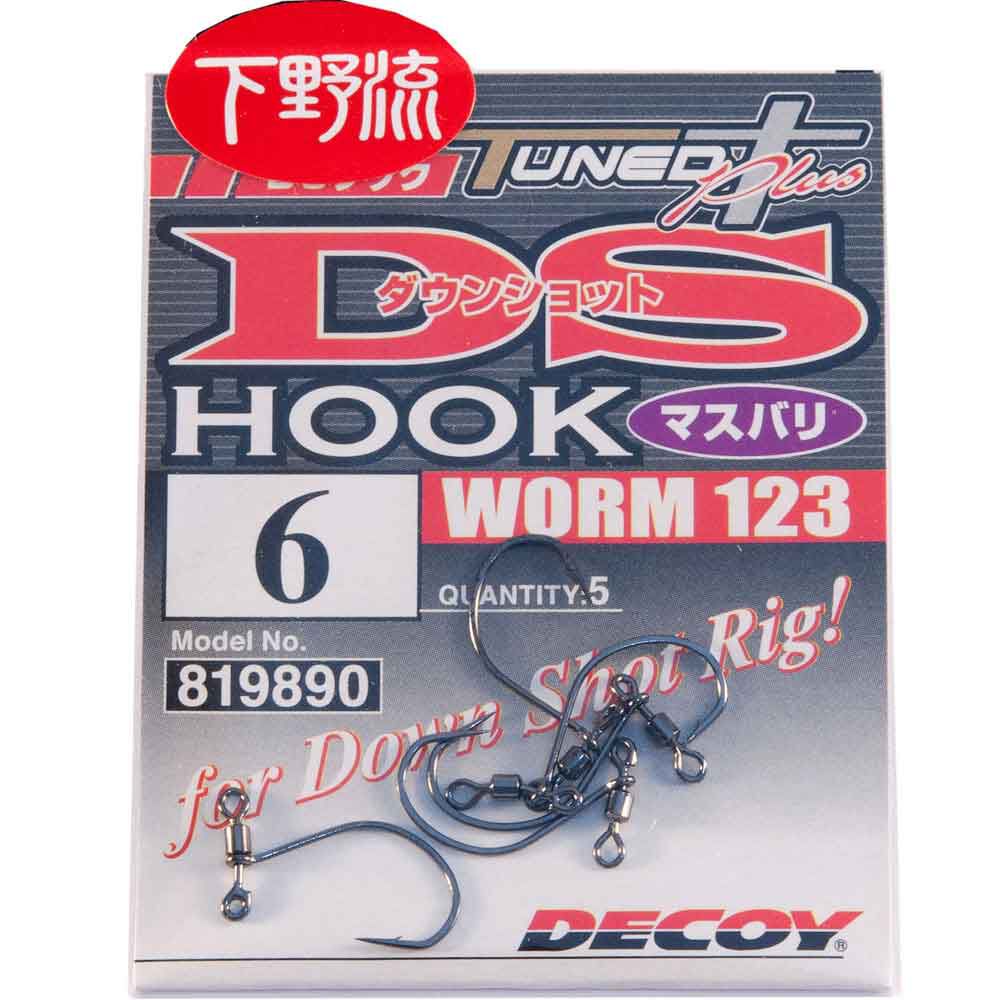 Hameçon Drop Shot Decoy Worm 123 Ds (x5)